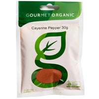 Cayenne Pepper, Gourmet Organic 30g