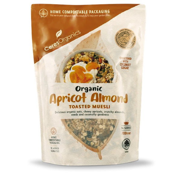 Muesli Apricot and Almond - Ceres 700g